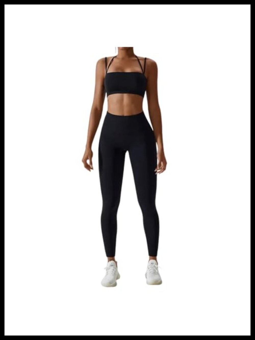 Seamless High Waisted Yoga Leggings Nylon Spandex Stretch Workout Pants